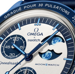 OMEGA X Swatch Bioceramic Moonswatch Mission to the Super Blue Moonphase