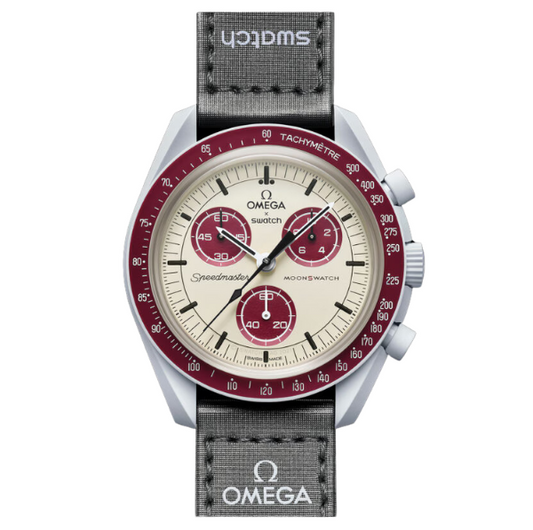 OMEGA X Swatch Bioceramic Moonswatch Mission to Pluto