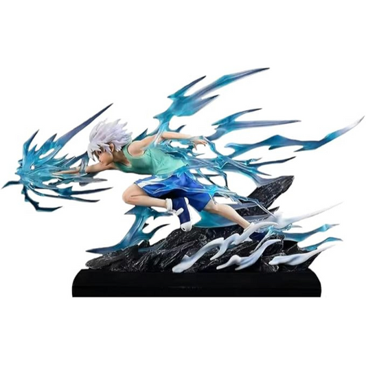 Anime Killua Zoldyck/Kurapika/GON Freecss Action Figure Car Desk Ornaments Collections Home Decoration