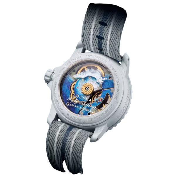 Blancpain x Swatch Scuba Fifty Fathoms Antarctic Ocean SO35S100 Grey