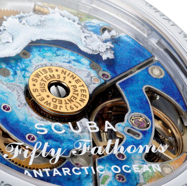 Blancpain x Swatch Scuba Fifty Fathoms Antarctic Ocean SO35S100 Grey