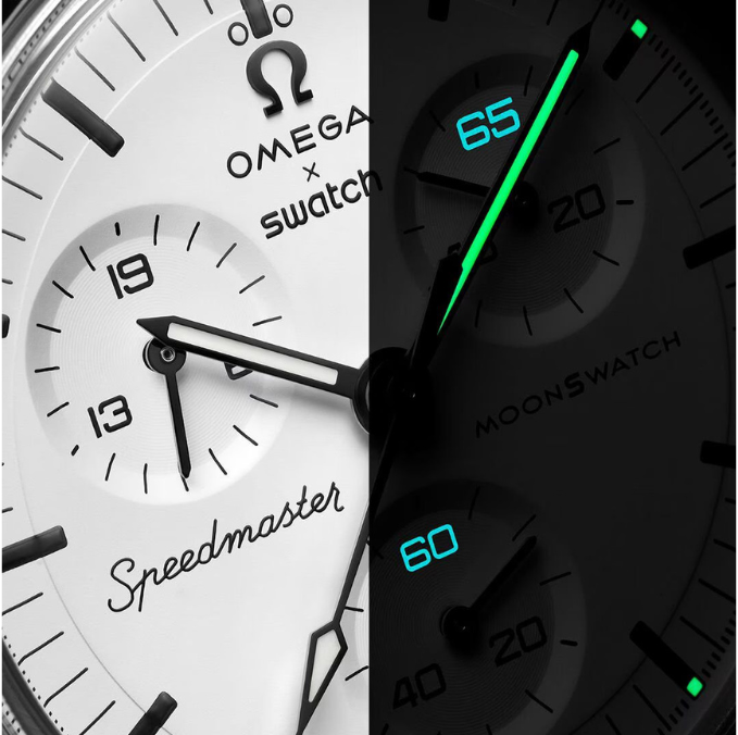 OMEGA X Swatch Bioceramic Moonswatch 1965