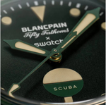 Blancpain x Swatch Scuba Fifty Fathoms Green Abyss