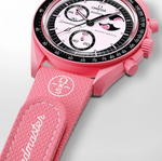 OMEGA X Swatch Bioceramic Moonswatch Mission to the Pink Moon
