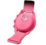OMEGA X Swatch Bioceramic Moonswatch Mission to the Pink Moon